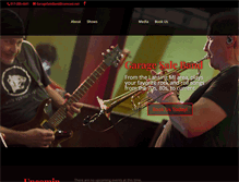Tablet Screenshot of garagesaleband.com
